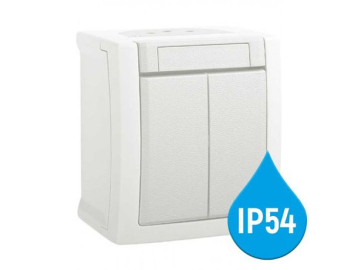 PREKIDAC OG PANASONIC SERISKI BELI WPTC4009-2WH