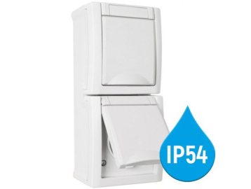 SUHO DUPLI VERTIKALNI PANASONIC WPTC4850-2WH