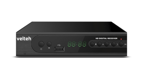 RESIVER DIGITALNI SET TOP BOX VELTEH 600T2|H265 DVB-T2