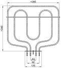 GREJAC ELEKTRICNOG SPORETA VENUS 1000|1500W 4065