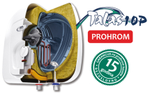 BOJLER ELIT 10L POD PRIT.  PROHROM VISOKO
